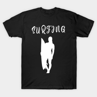 surfing girl T-Shirt